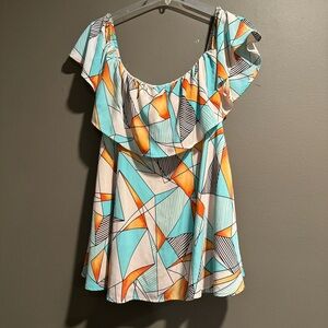 DO+BE Multicolored Top Size Large